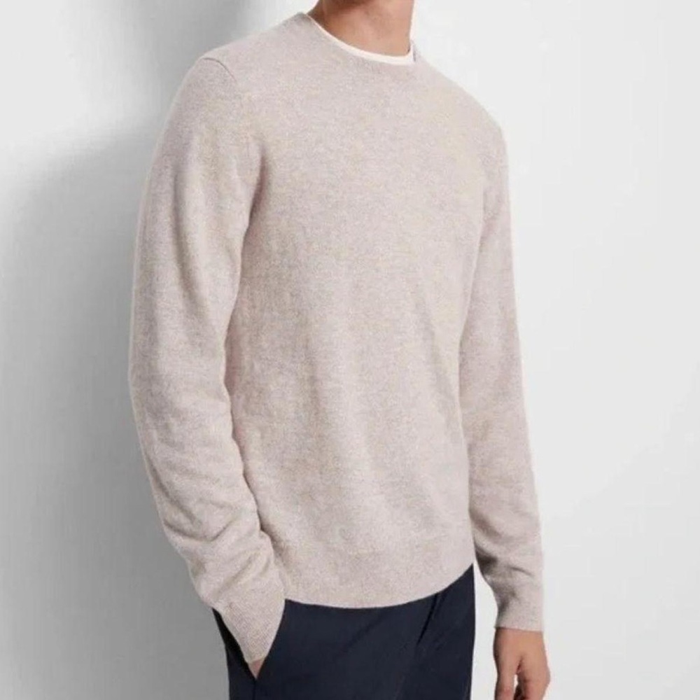 Theory Hilles Crewneck Sweater 100% Cashmere